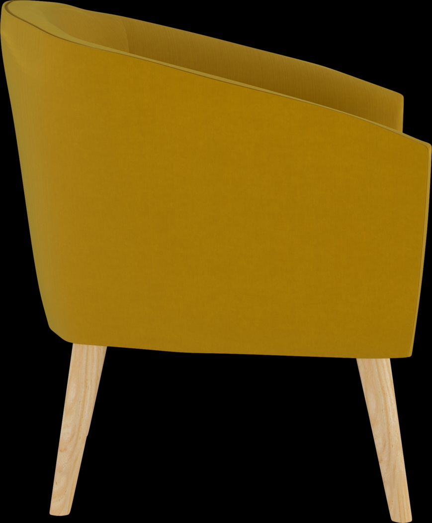 Golden Rust Dijon Accent Chair - Thumbnail - Image 3