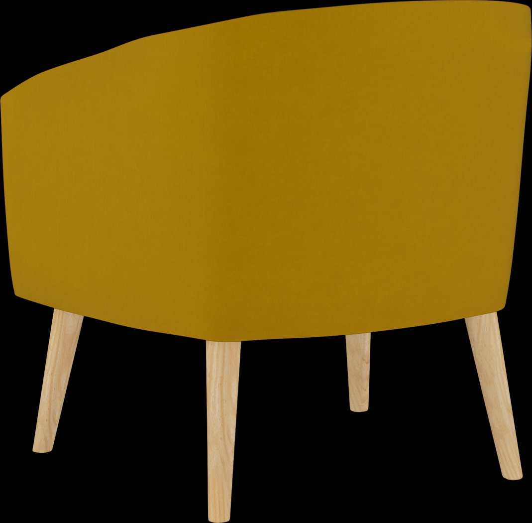 Golden Rust Dijon Accent Chair - Thumbnail - Image 4