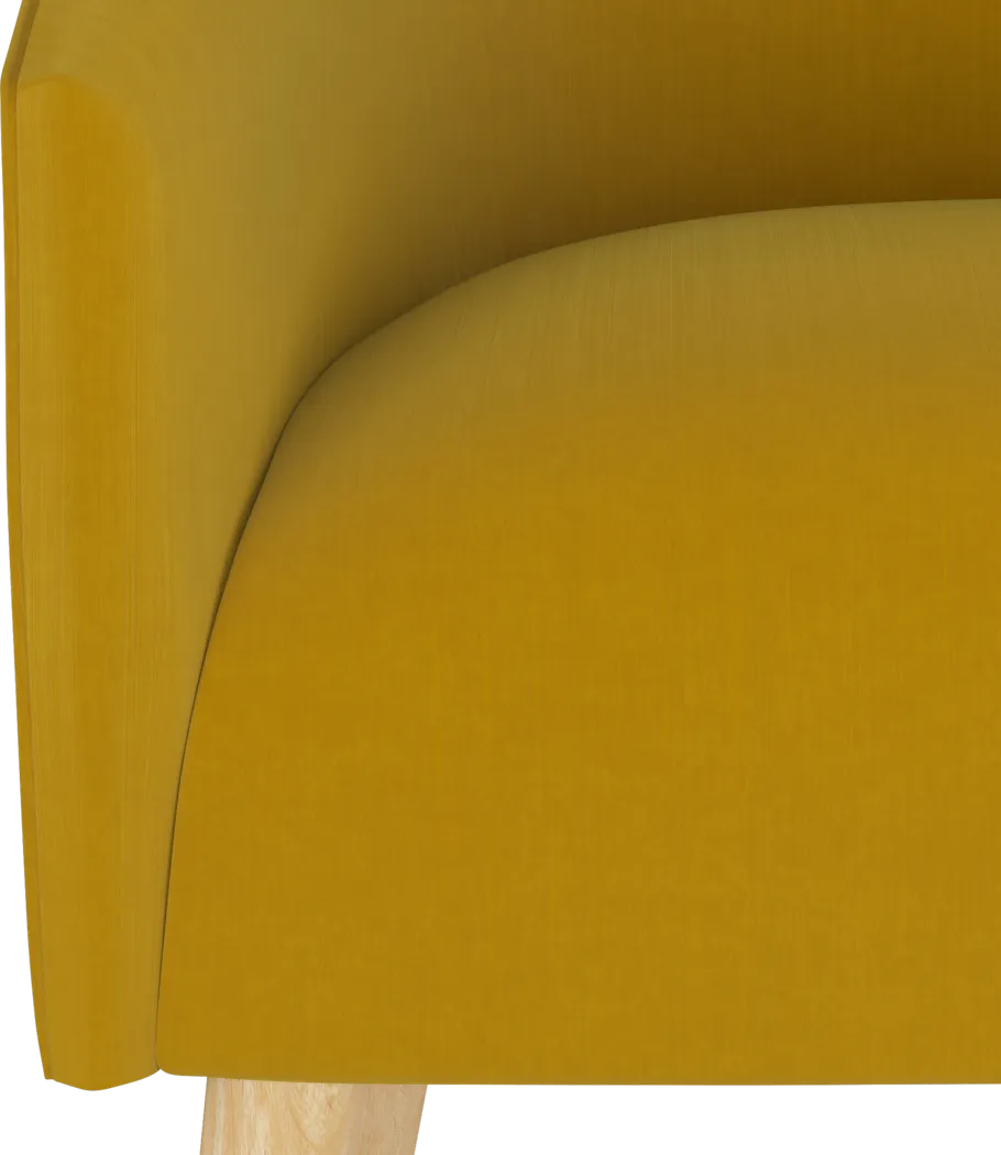 Golden Rust Dijon Accent Chair - Image 5
