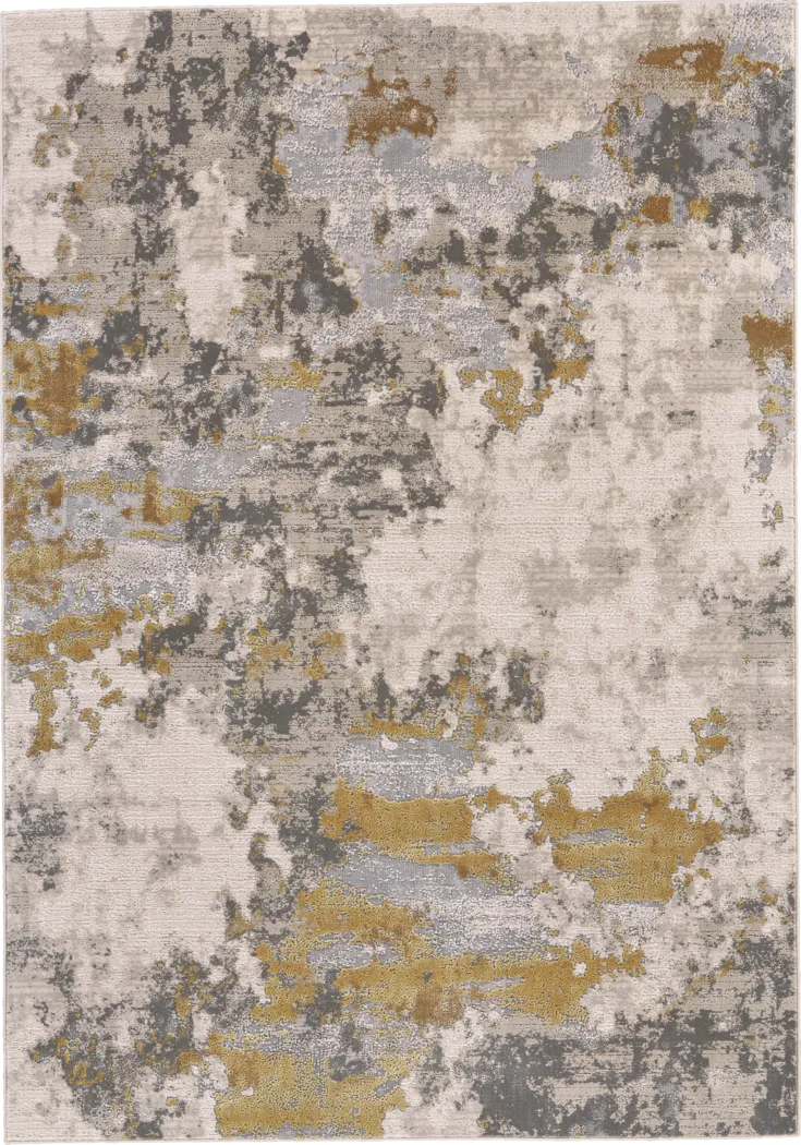 Golden Sky Gold 5' x 8' Rug - Thumbnail - Image 1