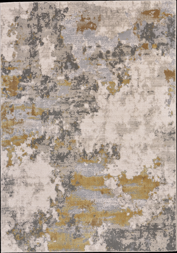 Golden Sky Gold 8' x 11' Rug - Thumbnail - Image 1