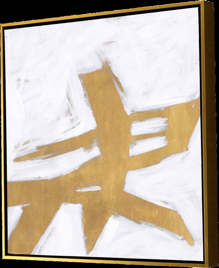 Golden Times IIII Gold Framed Artwork - Thumbnail - Image 3