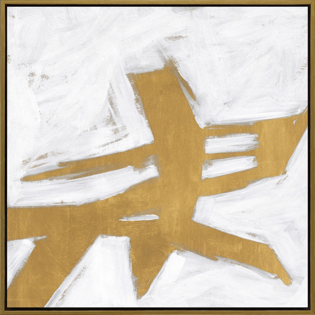 Golden Times IIII Gold Framed Artwork - Thumbnail - Image 1