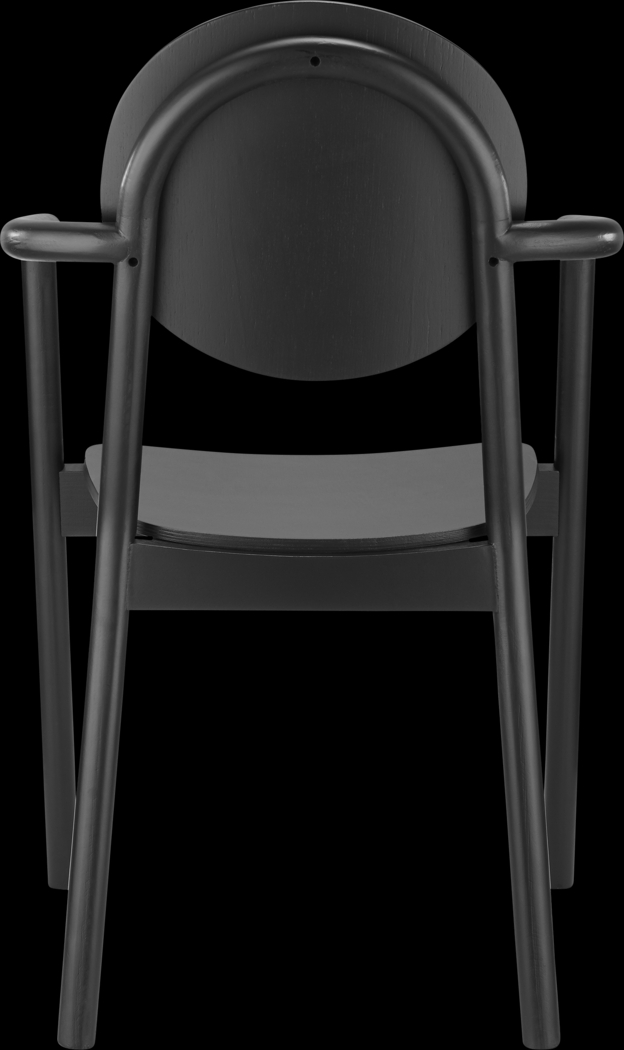 Goldenrode Black Arm Chair - Thumbnail - Image 5