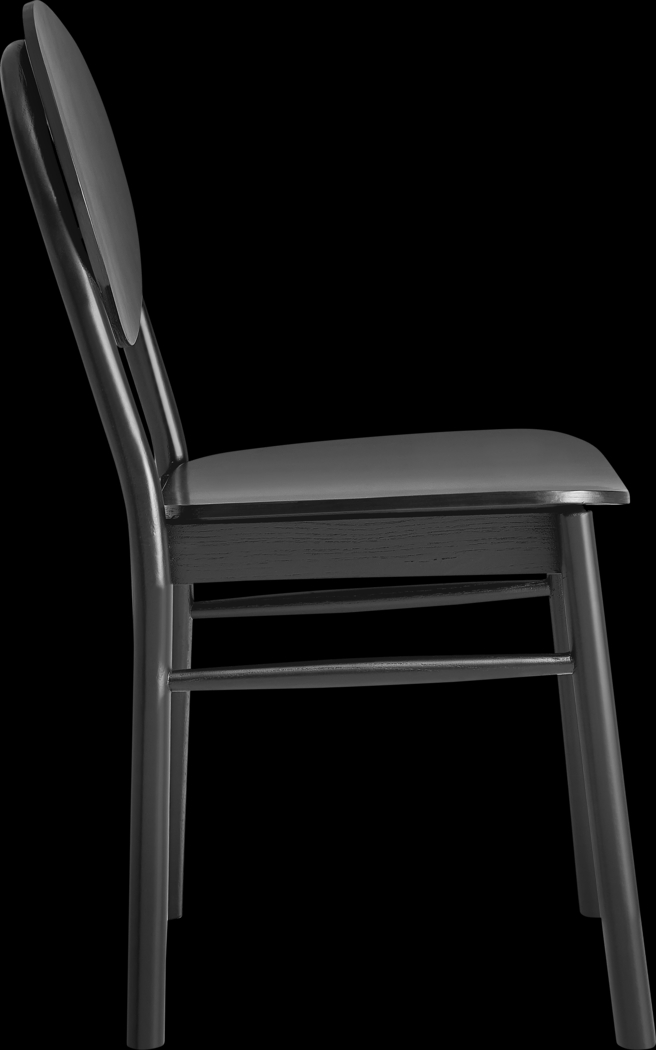 Goldenrode Black Dining Chair, Set of 2 - Thumbnail - Image 6