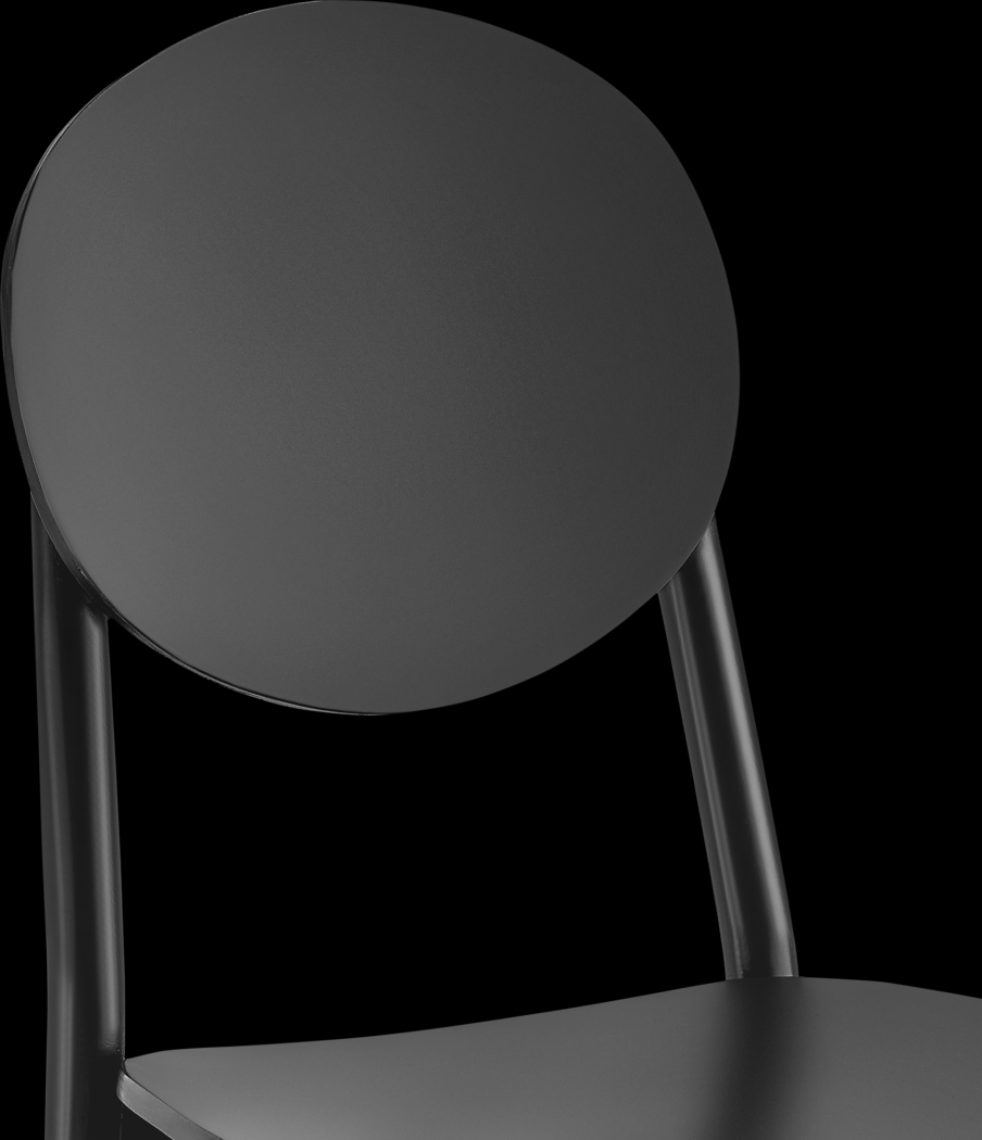 Goldenrode Black Dining Chair, Set of 2 - Thumbnail - Image 9