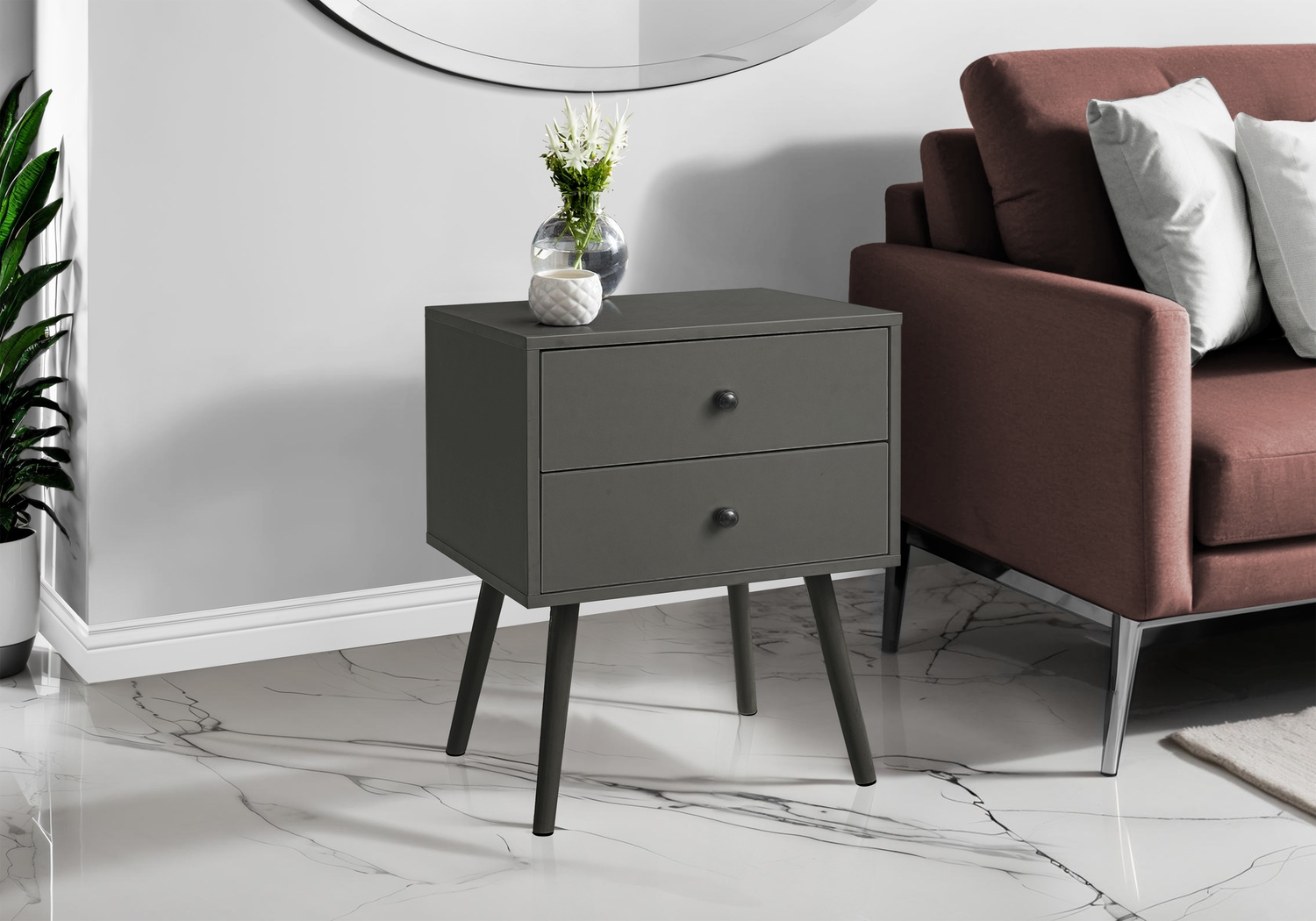 Goldmann Gray Nightstand - Thumbnail - Image 2