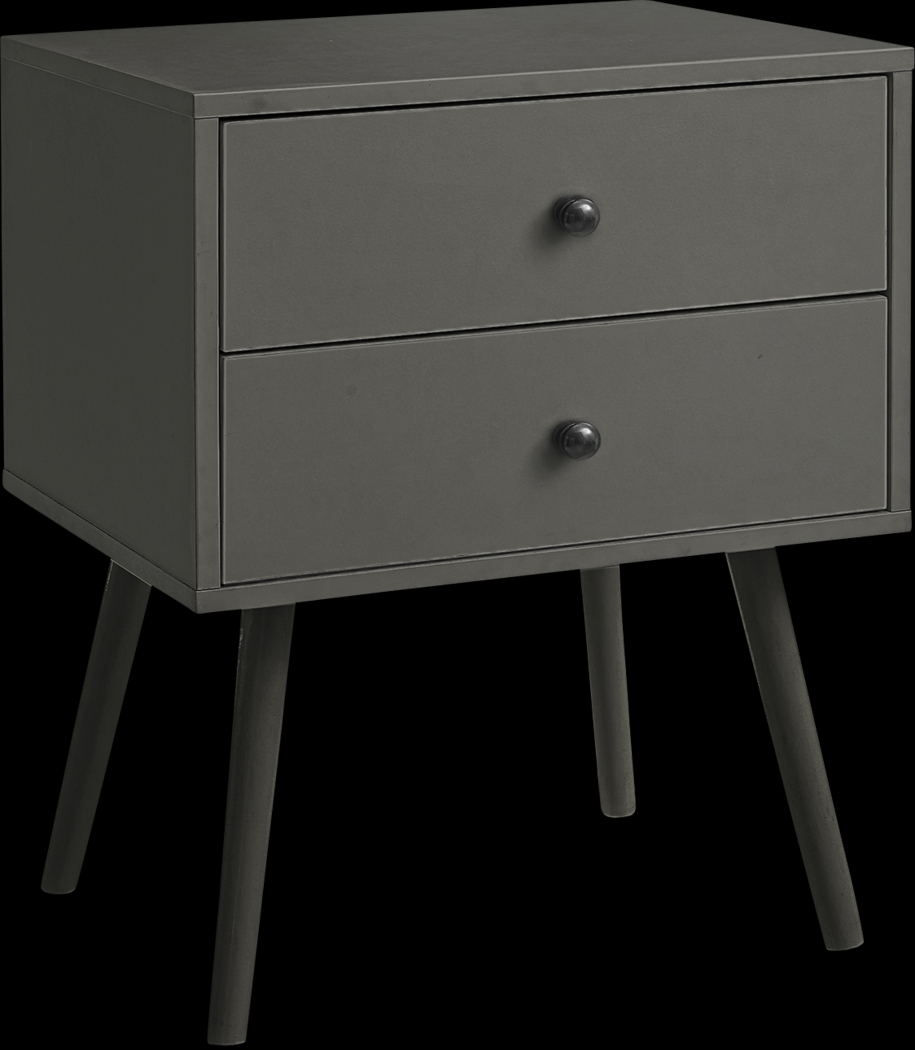 Goldmann Gray Nightstand - Thumbnail - Image 1