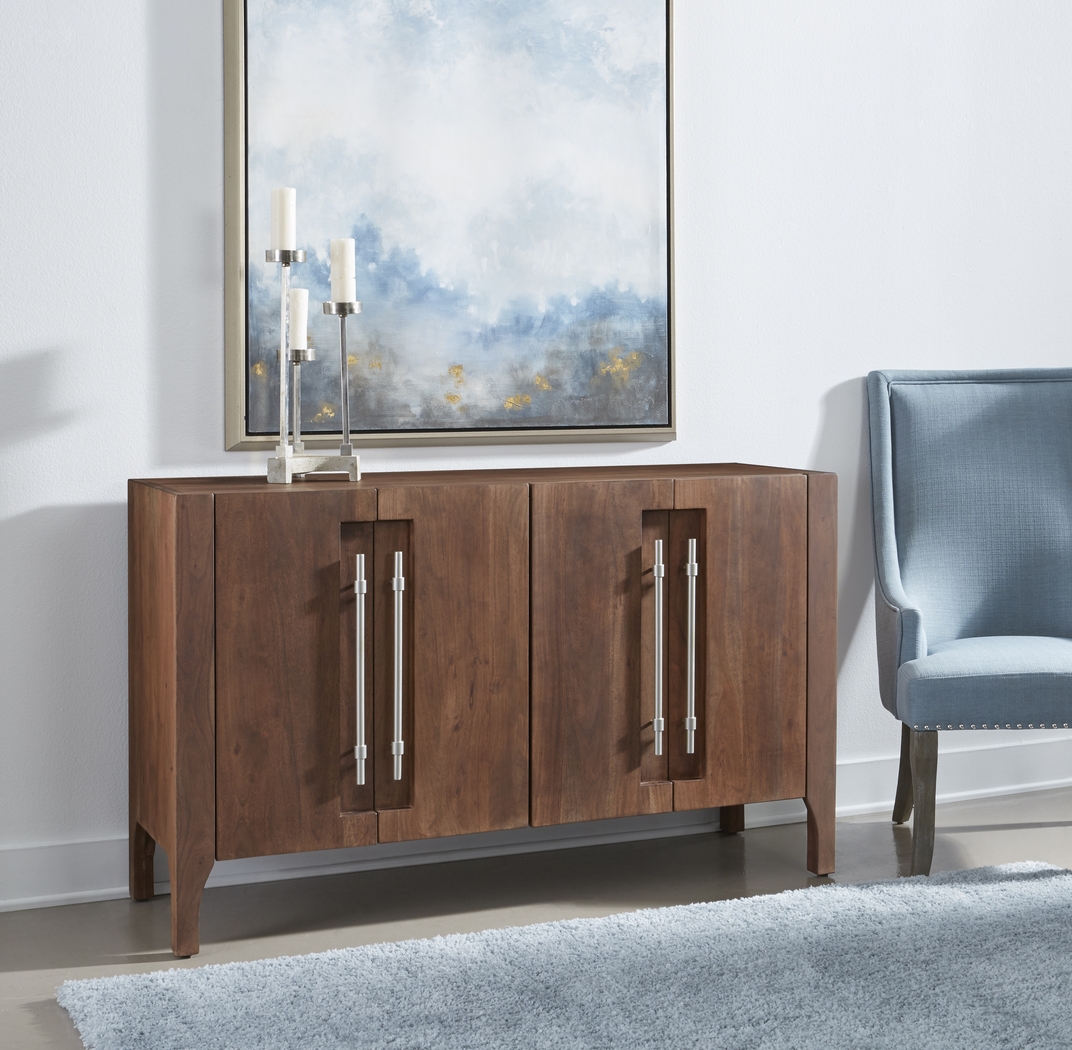 Goldmar Brown Credenza - Thumbnail - Image 2