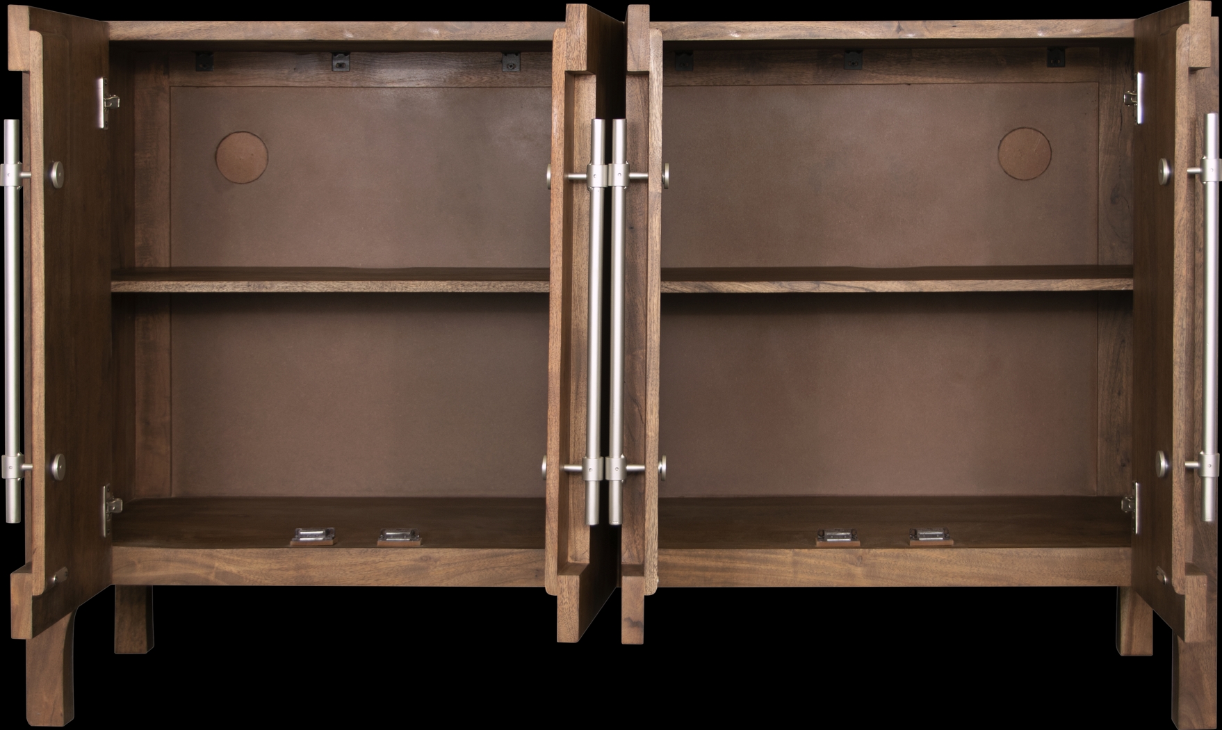 Goldmar Brown Credenza - Thumbnail - Image 4