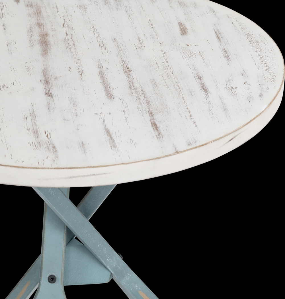 Goldspire White Accent Table - Thumbnail - Image 2
