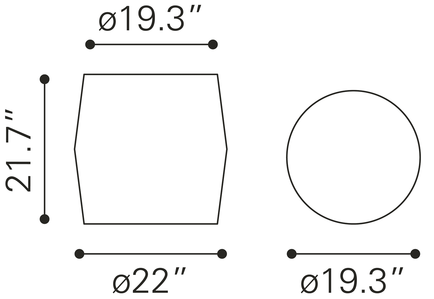 Golovin Silver End Table - Thumbnail - Image 9