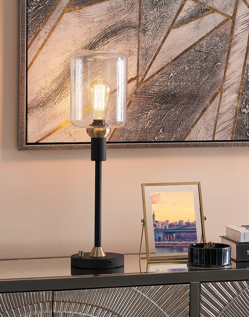 Golse Lane Black Table Lamps, Set of 2 - Thumbnail - Image 3