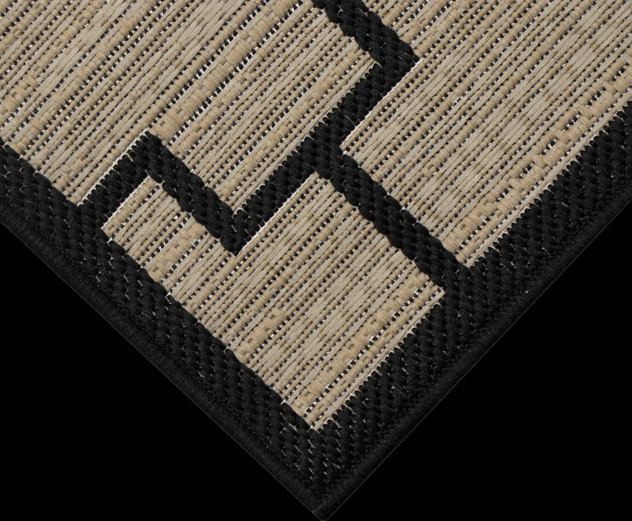 Golton Natural 7'10 x 9'10 Indoor/Outdoor Rug - Thumbnail - Image 5