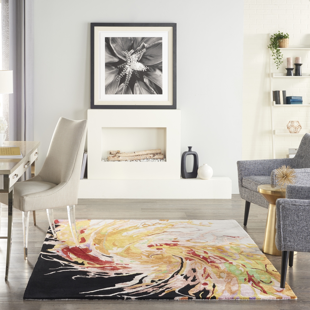 Gonax Multi 5'6 x 7'5 Rug - Thumbnail - Image 2