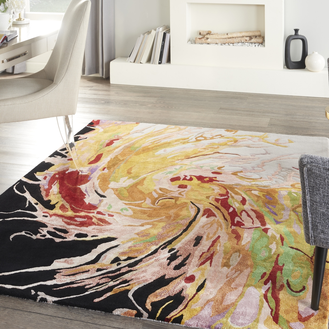 Gonax Multi 5'6 x 7'5 Rug - Thumbnail - Image 6