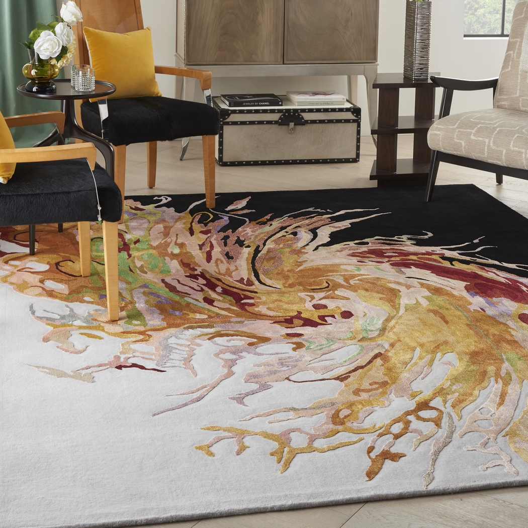 Gonax Multi 7'9 x 9'9 Rug - Thumbnail - Image 6