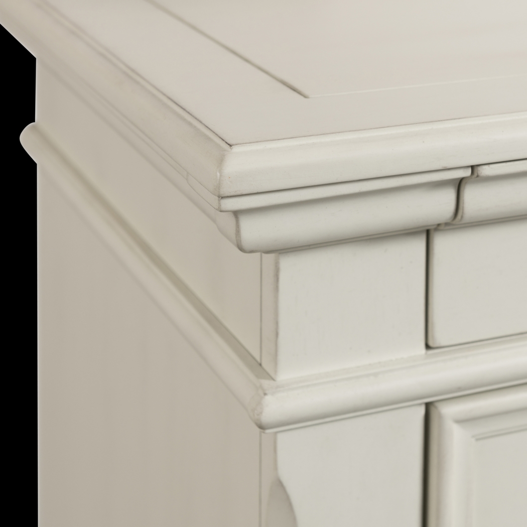 Goodpasture White Nightstand with USB - Thumbnail - Image 7