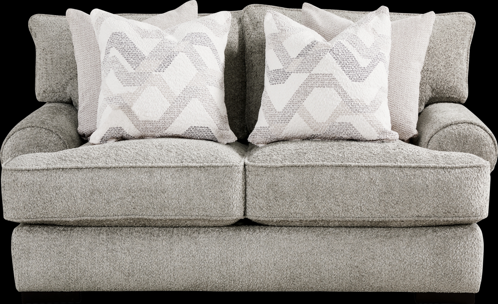 Goodwin Gray 8 Pc Living Room with Gel Foam Sleeper Sofa - Thumbnail - Image 8