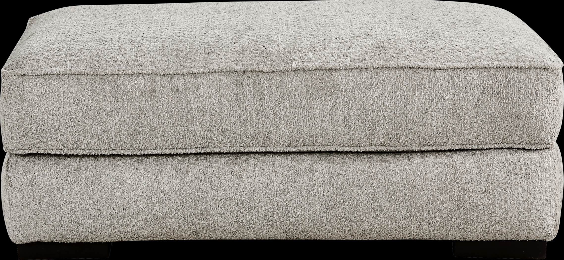 Goodwin Gray Ottoman - Thumbnail - Image 2
