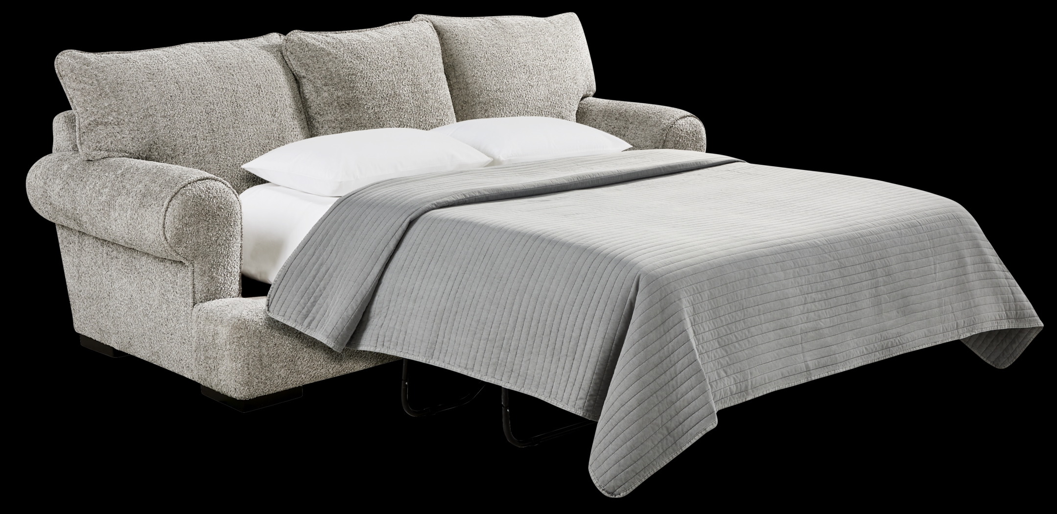 Goodwin Gray Sleeper Sofa - Thumbnail - Image 2