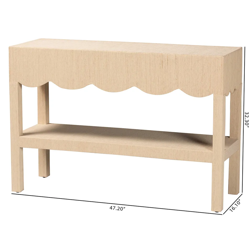 Gorana Light Brown Console Table - Thumbnail - Image 4