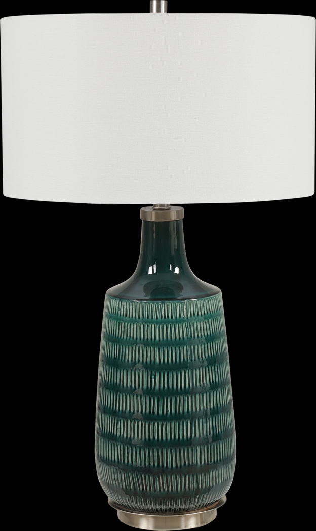 Gord Point Teal Lamp - Thumbnail - Image 1