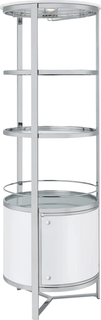 Gosdan White Bar Cart - Thumbnail - Image 4
