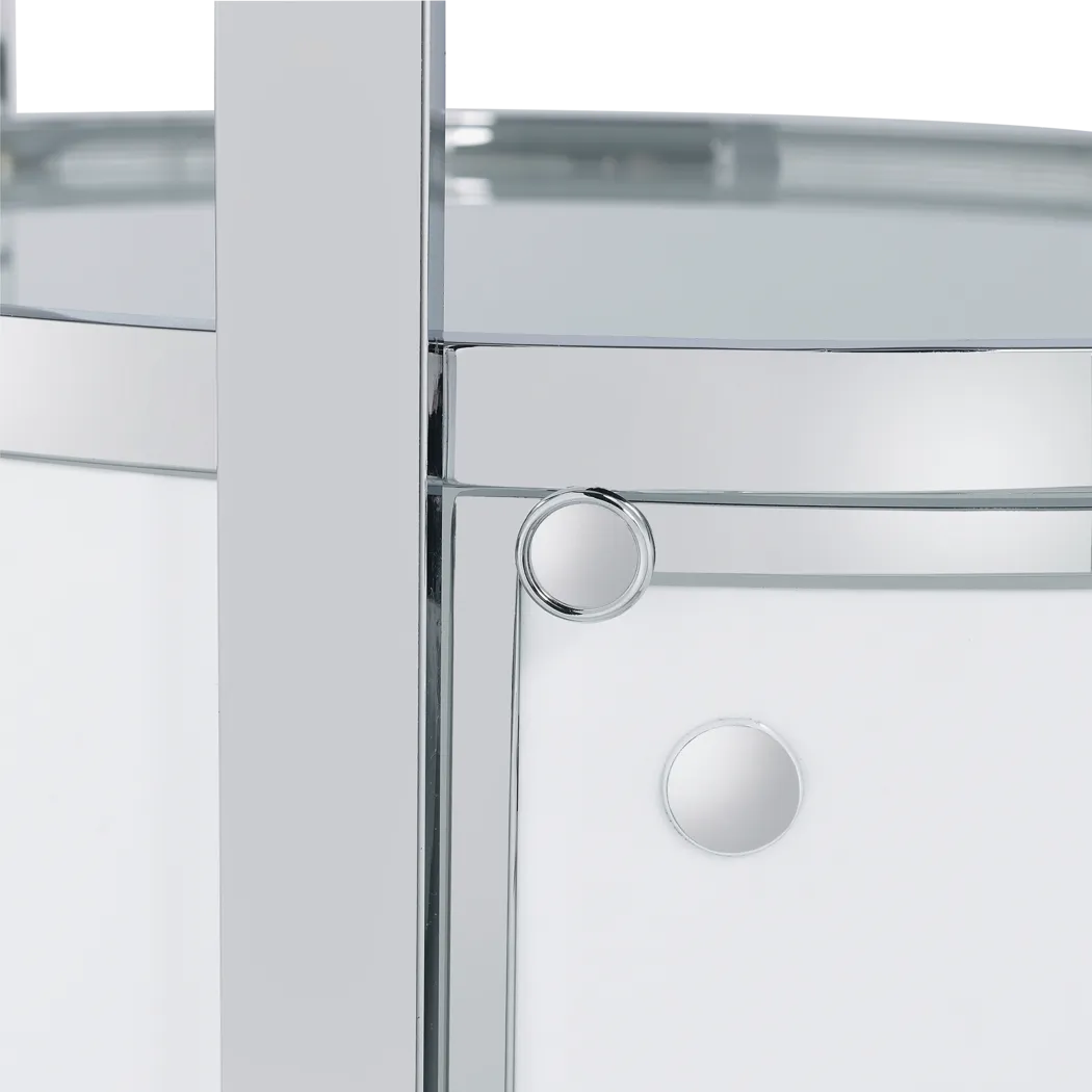 Gosdan White Bar Cart - Thumbnail - Image 6