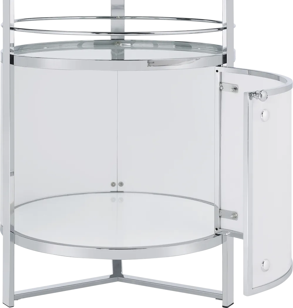 Gosdan White Bar Cart - Thumbnail - Image 8