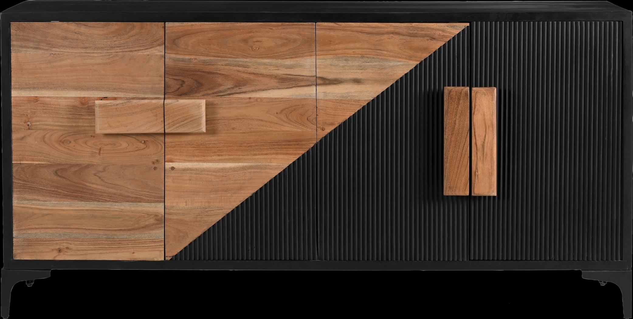 Gossamer Black Credenza - Thumbnail - Image 7