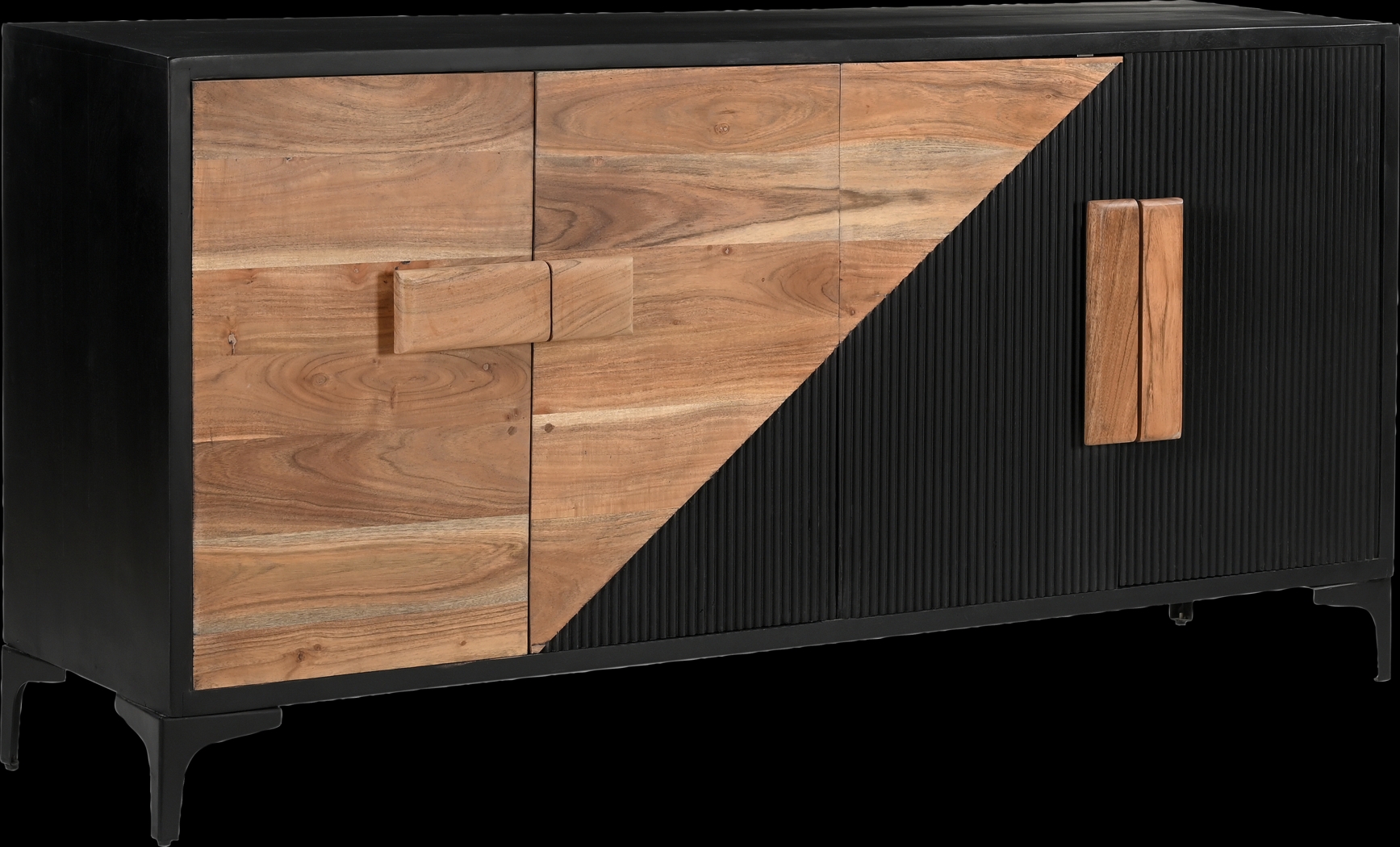 Gossamer Black Credenza - Thumbnail - Image 1