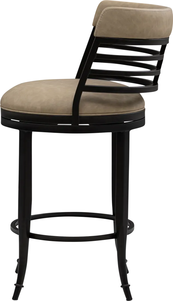 Gossi Brown Counter Height Stool - Thumbnail - Image 2