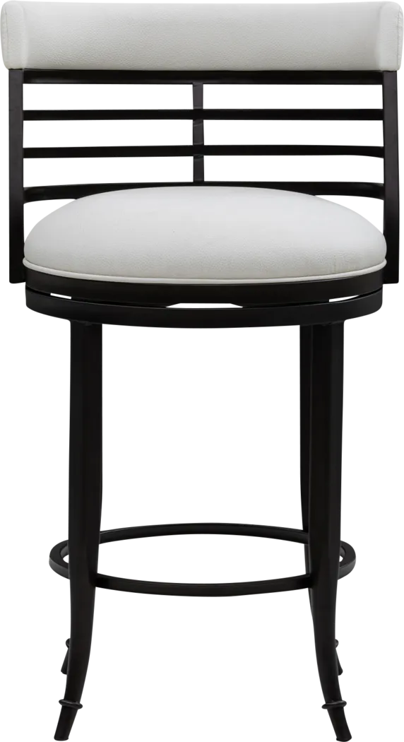 Gossi White Counter Height Stool - Thumbnail - Image 5
