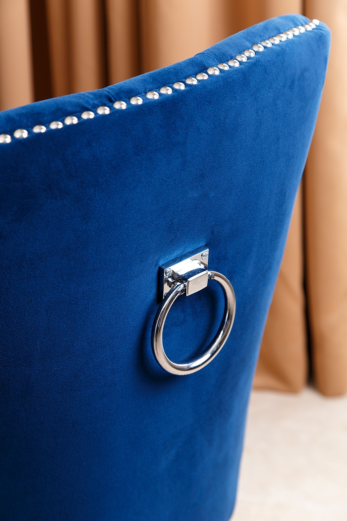 Goulburn Blue Side Chair - Thumbnail - Image 5