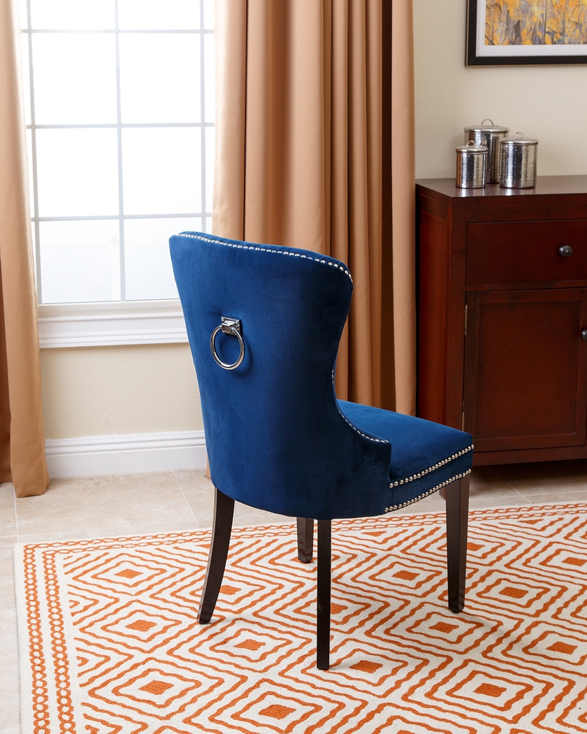 Goulburn Blue Side Chair - Thumbnail - Image 6