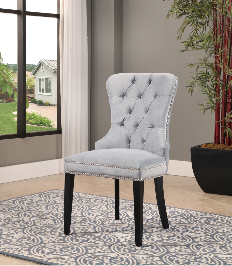 Goulburn Blue Side Chair - Thumbnail - Image 2