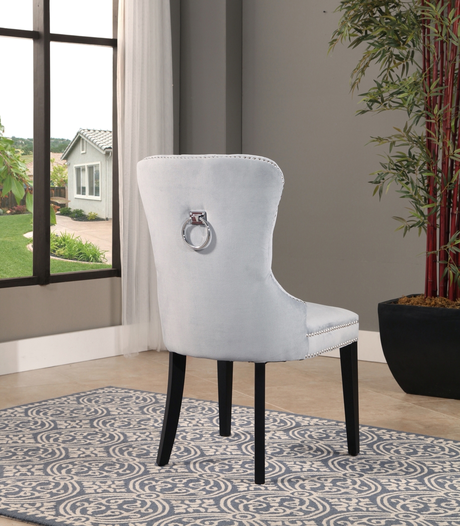Goulburn Blue Side Chair - Thumbnail - Image 3