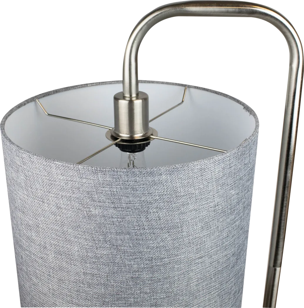 Goulds Point Silver Floor Lamp - Thumbnail - Image 2