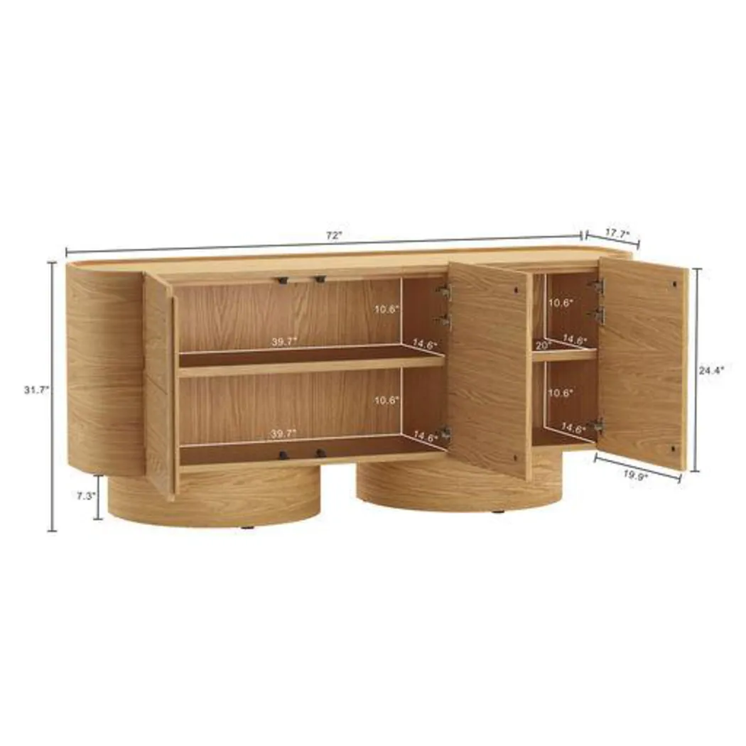 Goulo Natural Sideboard - Thumbnail - Image 9