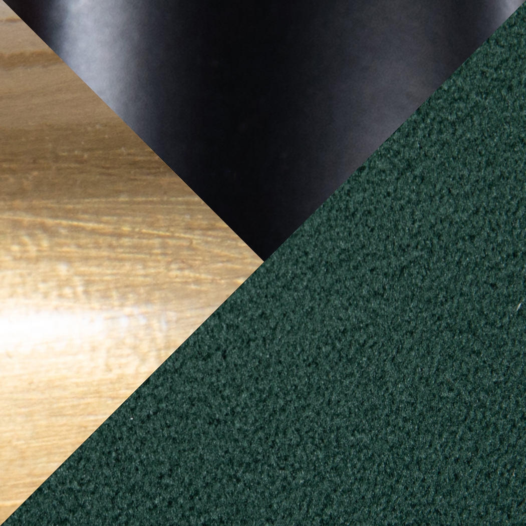 Gourdin Emerald Swivel Barstool, Set of 2 - Thumbnail - Image 2