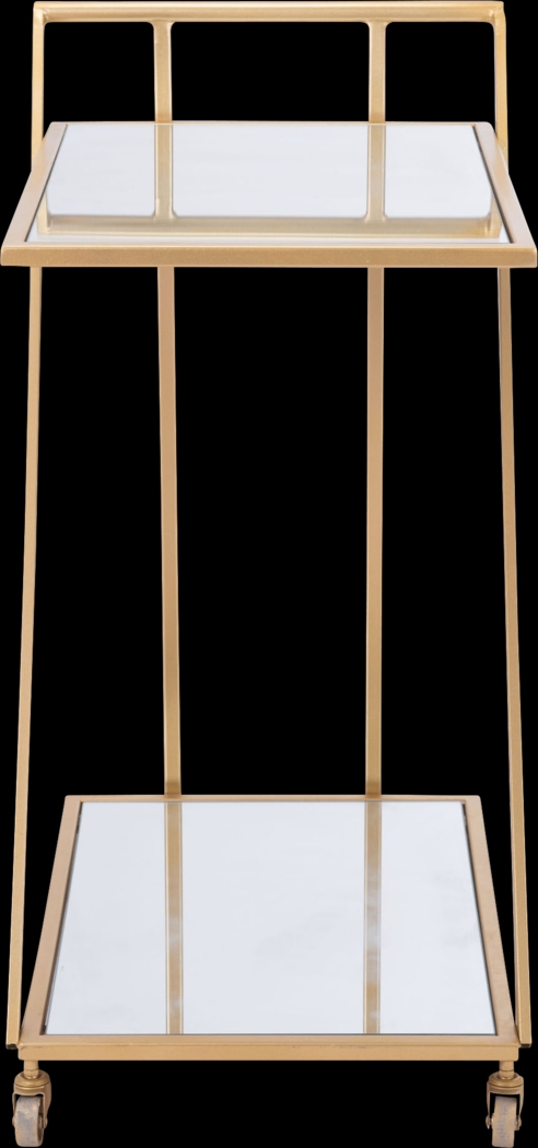 Gower Gold Bar Cart - Thumbnail - Image 3