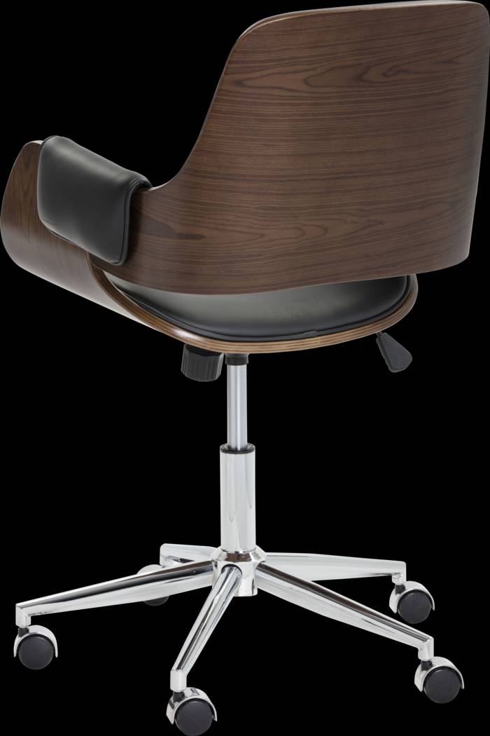 Graben Black Office Chair - Thumbnail - Image 2