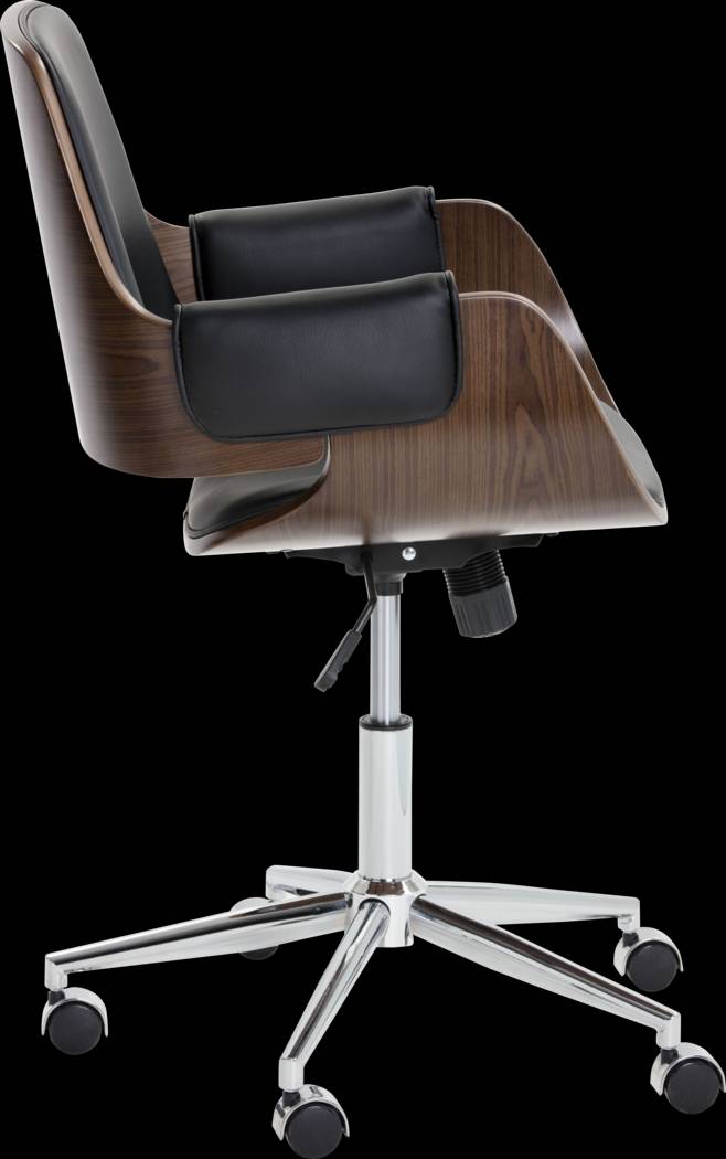 Graben Black Office Chair - Thumbnail - Image 3