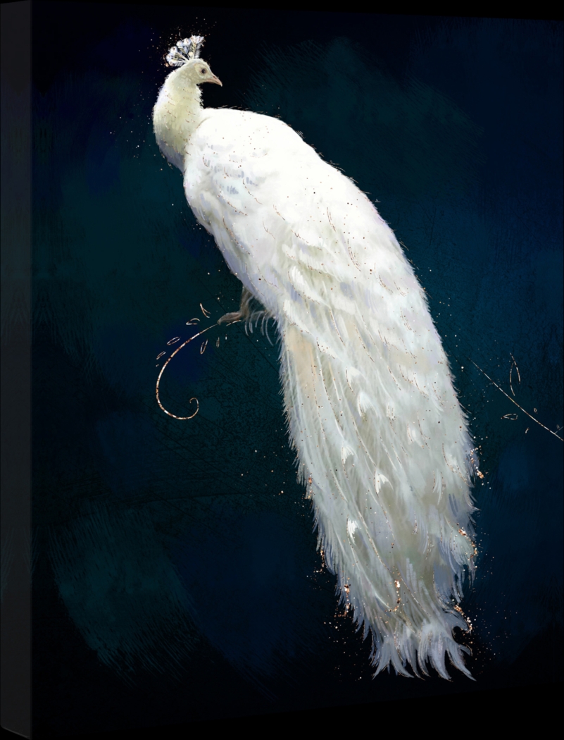 Graceful Beauty White Artwork - Thumbnail - Image 2