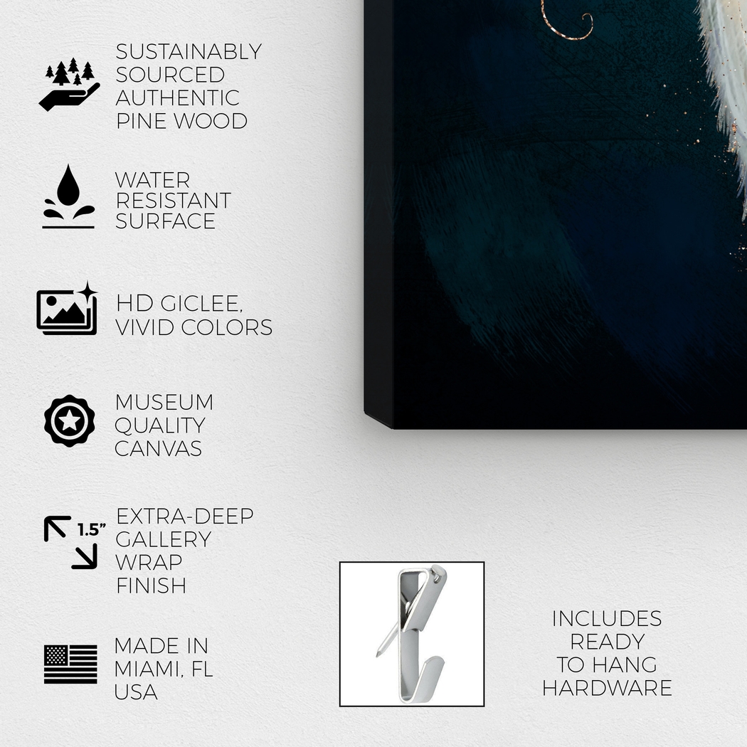 Graceful Beauty White Artwork - Thumbnail - Image 3