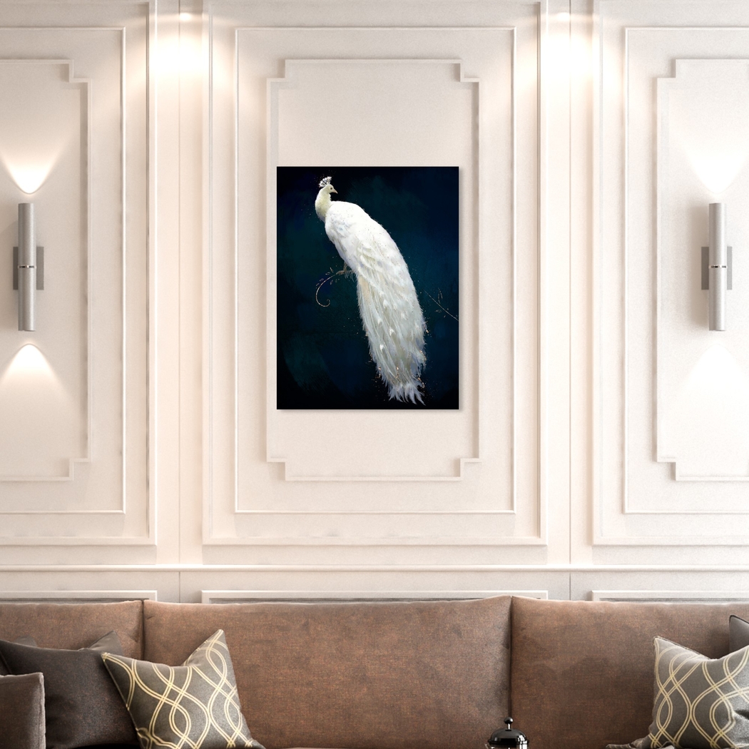 Graceful Beauty White Artwork - Thumbnail - Image 4