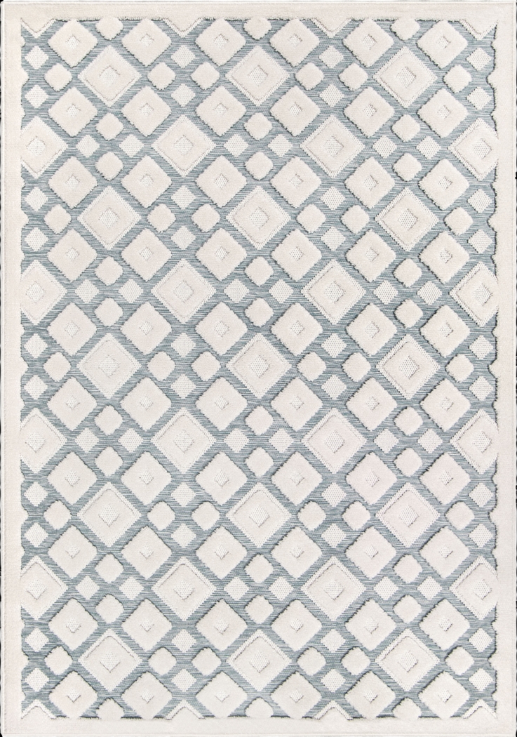 Graceham Blue 5'3 x 7'6 Rug - Thumbnail - Image 1