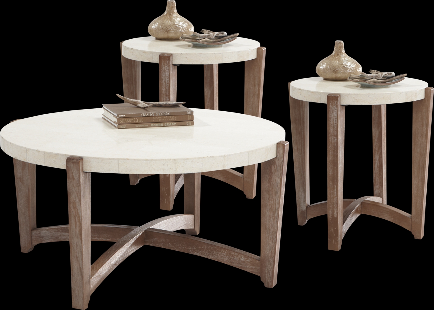 Graceton 3 Pc Table Set - Thumbnail - Image 1