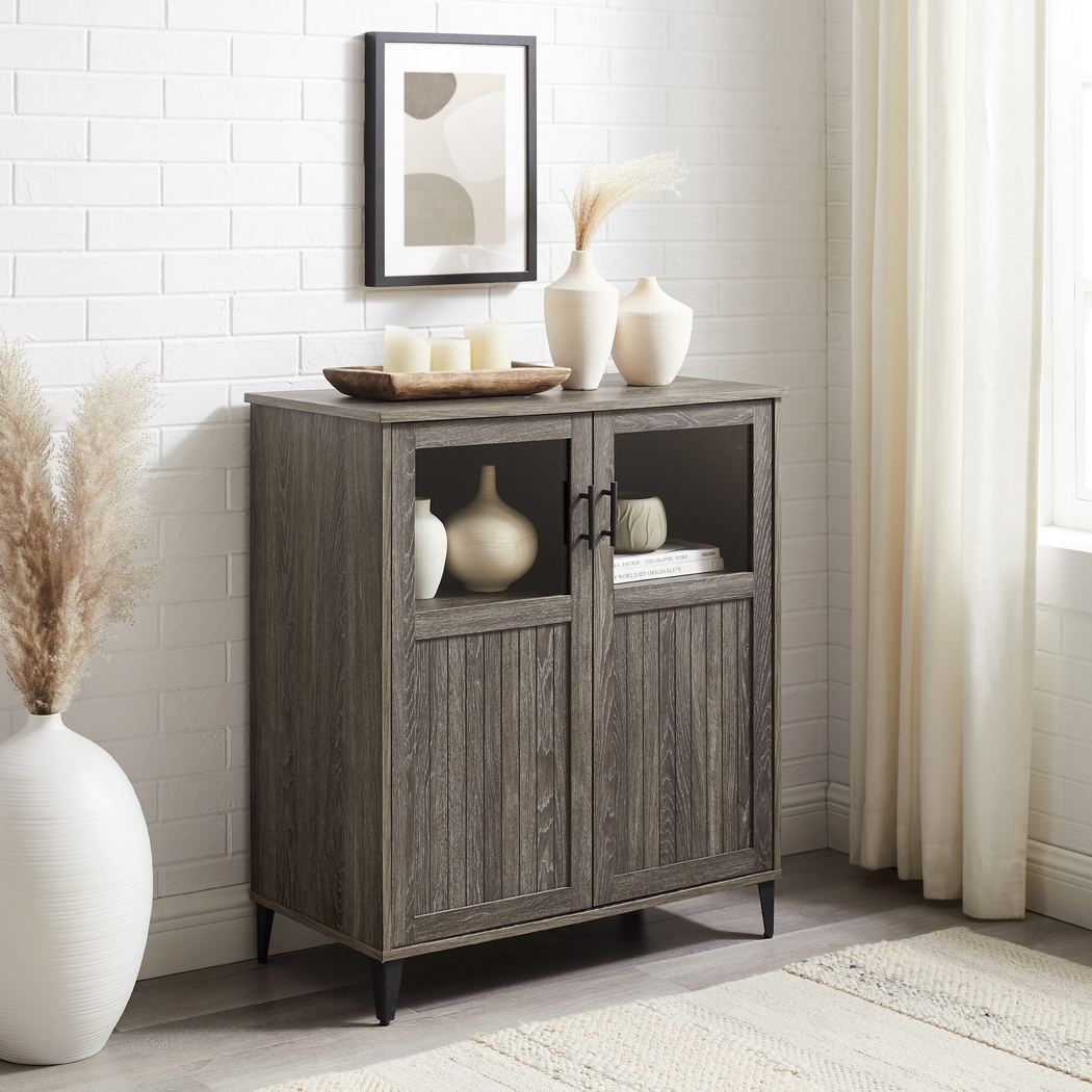 Gradendale Gray Accent Cabinet - Thumbnail - Image 3